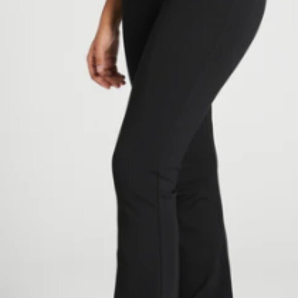 Betabrand Dress Pant Yoga Pants – Bootcut – Black – Size Small Petite (SP) - Picture 3 of 7